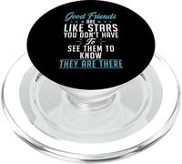 I buoni amici sono come le stelle Carino amicizia PopSockets PopGrip per MagSafe