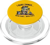 I Bury Things Forse Piante Forse Persone Divertente Rana Giardinaggio PopSockets PopGrip per MagSafe