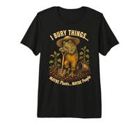 I Bury Things Maybe Plants Maybe People Frog Gardener Maglietta Premium