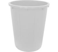 BIDONE IMMONDIZIA SOVRAPPONIBILE Lt 50 - Ø 41 x h 49 cm - bianco - ICS