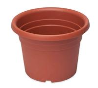 I.C.S. Vaso Tondo Plastica Fiori Piante Ø cm 90x63 h Terracotta Dahlia R80090