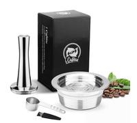 i Cafilas Capsule di Caffè Ricaricabili di Acciaio Inossidabile 304 per Uso Alimentare per La va zza A Modo Mio Jolie La vazza A Modo Mio Espria (1.0)