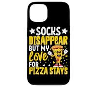 I calzini scompaiono ma il mio amore per la pizza rimane Custodia per iPhone 13
