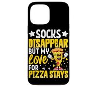 I calzini scompaiono ma il mio amore per la pizza rimane Custodia per iPhone 13 Pro Max