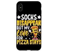 I calzini scompaiono ma il mio amore per la pizza rimane Custodia per iPhone XS Max