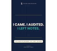 I Came. I Audited. I Left Notes. - Funny CPA Exam Study Notebook, 6x9 Lined Journal, 150 Pages, Accountant Gift for Auditors