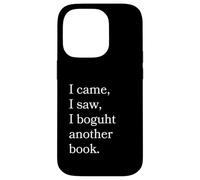 I came I saw I bough another book a Funny reading Custodia per iPhone 14 Pro
