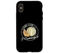 I Came I Saw I Cantaloupe'd Funny Muskmelon Cantaloupe Amante Custodia per iPhone X/XS