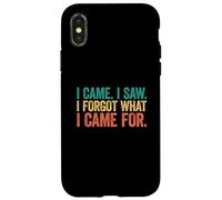 I Came I Saw I Forgot What I Came For Custodia per iPhone X/XS