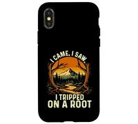 I Came I Saw I Ho Inciampato Su Una Radice - Escursionista Trekker Escursionismo Custodia per iPhone X/XS