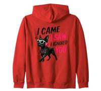 I Came I Saw I Ignored You Bulldog Francese Felpa con Cappuccio
