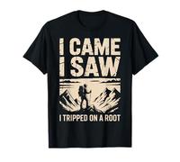 I Came I Saw I Tripped On A Root Corridore di Pista Camper Maglietta