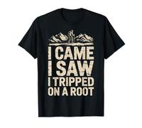 I Came I Saw I Tripped On A Root Corridore di Pista Camper Maglietta