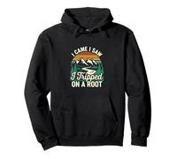I Came I Saw I Tripped On A Root Hiking Trail Hobby |- Felpa con Cappuccio