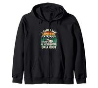 I Came I Saw I Tripped On A Root Hiking Trail Hobby |- Felpa con Cappuccio