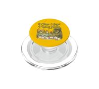 I Came I Saw I Went Home Introverso Frog Cottagecore PopSockets PopGrip per MagSafe