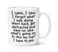 I Came Sega Dimenticato What Was Doing 284ml Tazza Compleanno Funny Scherzo Adhd