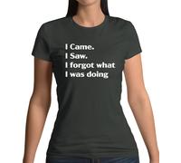 I Came Sega Dimenticato What Was Doing - Donna T-Shirt - Slogan Divertente