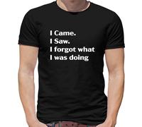 I Came Sega Dimenticato What Was Doing - T-Shirt - Slogan Divertente Vecchio