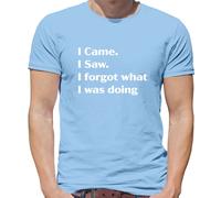 I Came Sega Dimenticato What Was Doing - T-Shirt - Slogan Divertente Vecchio