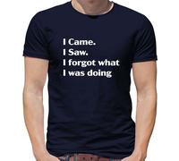 I Came Sega Dimenticato What Was Doing - T-Shirt - Slogan Divertente Vecchio