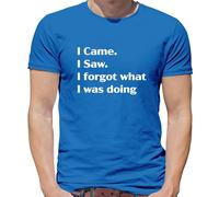 I Came Sega Dimenticato What Was Doing - T-Shirt - Slogan Divertente Vecchio