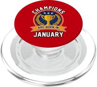 I campioni sono nati a gennaio Compleanno PopSockets PopGrip per MagSafe