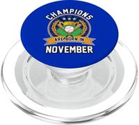 I campioni sono nati a novembre Baseball Regali di compleanno PopSockets PopGrip per MagSafe