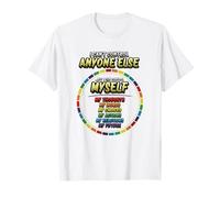 I Can Control Me Motivational Citazione Auto Sviluppo Maglietta