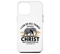 I Can Do All Things Through Christ Custodia per iPhone 12 Pro Max