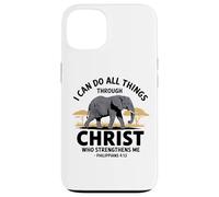 I Can Do All Things Through Christ Custodia per iPhone 13