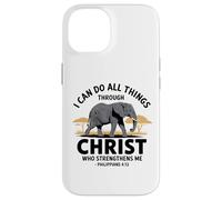 I Can Do All Things Through Christ Custodia per iPhone 14