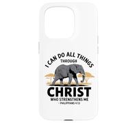 I Can Do All Things Through Christ Custodia per iPhone 15 Pro