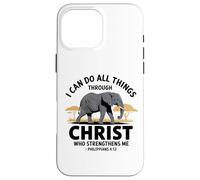 I Can Do All Things Through Christ Custodia per iPhone 16 Pro Max
