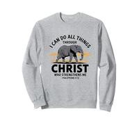 I Can Do All Things Through Christ Felpa