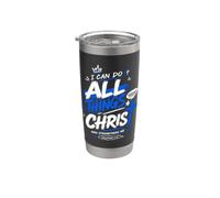 I Can Do All Things Through Christ Philippians 4:13 Adolescente Bicchiere termico in acciaio inox doppia parete