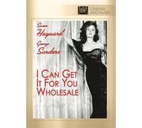 I Can Get It for You Wholesale (DVD) George Sanders Dan Dailey Susan Hayward
