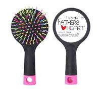 I Can Melt My Father's Heart Best Papa Love Salon - Spazzola districante per capelli, base cuscino