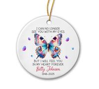 I Can No Longer See You With My Eyes Ciondoli Natalizi Simpatico Decorazioni Natalizie Da Appendere Unico Ornamenti Natalizia Per Finestra Scrivania Auto Interno