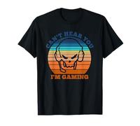 I Can Not Hear You I'm Gaming Divertente Video Gamer Design Maglietta