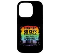 I Can Play 88 Tasti Pianoforte Jazz Music Keyboard Player Compositore Custodia per iPhone 14 Pro