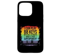 I Can Play 88 Tasti Pianoforte Jazz Music Keyboard Player Compositore Custodia per iPhone 15 Pro Max