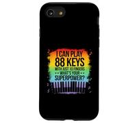 I Can Play 88 Tasti Pianoforte Jazz Music Keyboard Player Compositore Custodia per iPhone SE (2020) / 7/8