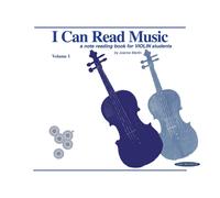 I Can Read Music: A Note Reading Book for Violin Students: 1