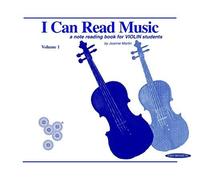 I Can Read Music: A Note Reading Book for Violin Students (Volume 1) by Martin, Joanne (1995) Spiral-bound