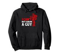 I Can’t But I Know A Guy Jesus Cross Funny Christian Felpa con Cappuccio