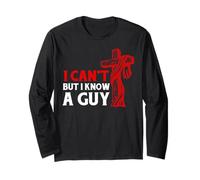 I Can’t But I Know A Guy Jesus Cross Funny Christian Maglia a Manica