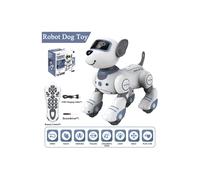 ï¼Cane robot blu) Cane robot acrobatico che cammina danzando Cane da compagnia elettricoTelecomando Giocattolo