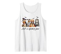 I Cani di Halloween Sono Solo Una Zampa Spaventosa Canotta