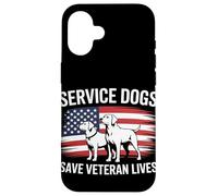 I cani guida salva la vita dei veterani Giornata dei veterani Custodia per iPhone 16